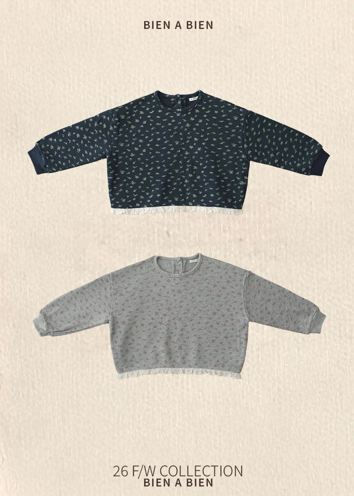 Elbon Lace Sweatshirt by Bien a Bien for Child - view 1