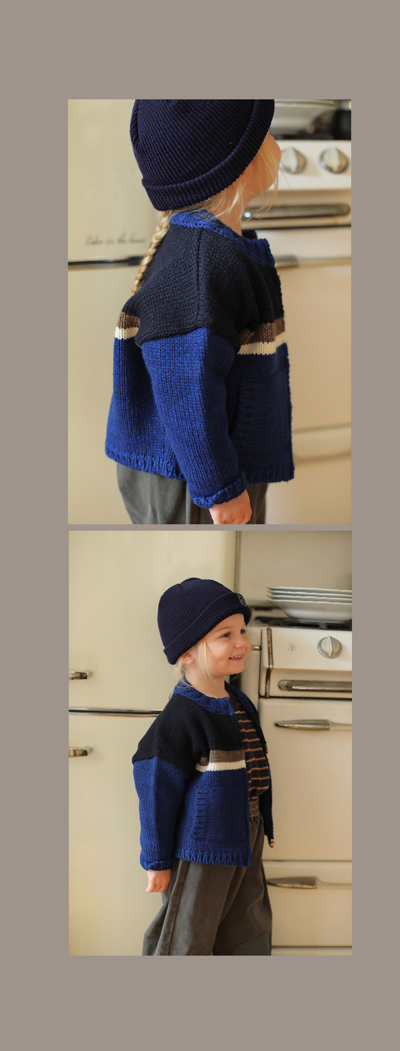 Mouton Knit Zip-up by Bien a Bien for Child - view 4