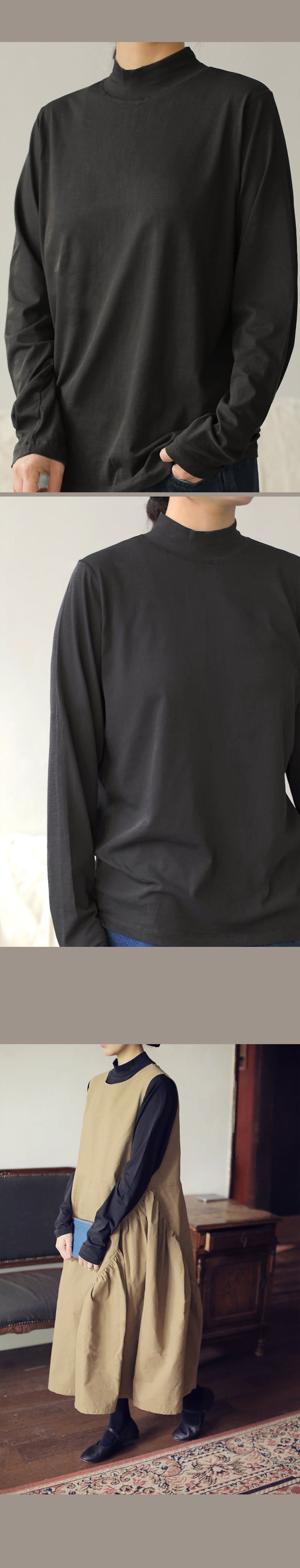 Resen Mock Neck Tee (Adult) by Bien a Bien for Mom + child - view 7