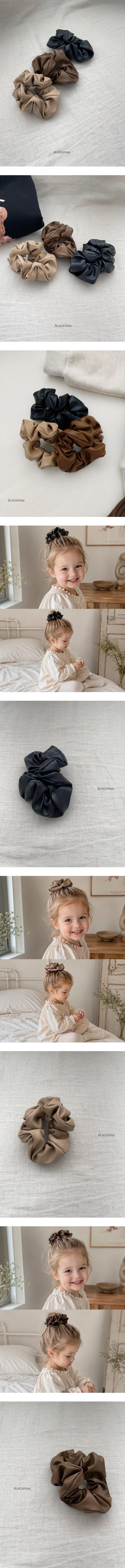 Mood Leather Scrunchie by Black Pink for Child - view 1
