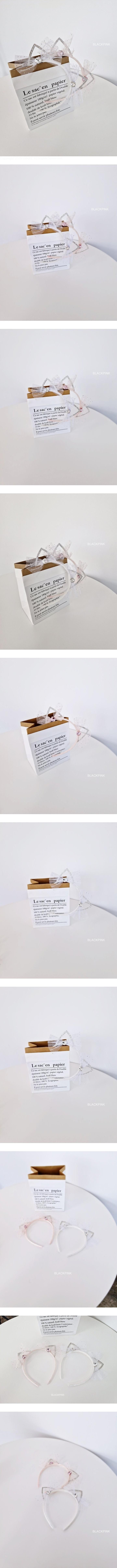 Cat Jewel Headband by Black Pink for Child - view 1