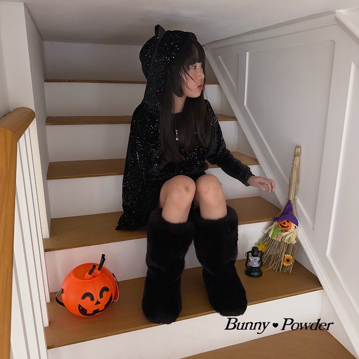 Party Cat Hood Zip-Up by Bunny Powder for Child - view 11