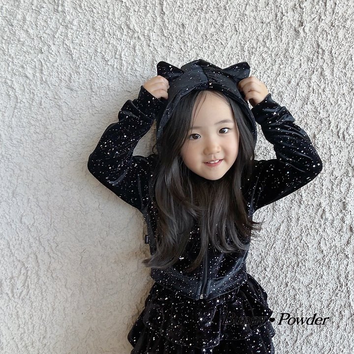 Party Cat Hood Zip-Up by Bunny Powder for Child - view 5