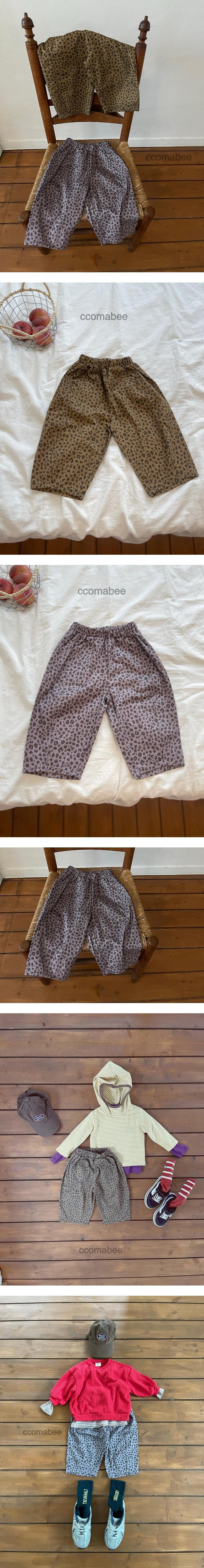 Leopard Cutline Pants by Ccomabee for Child - view 1