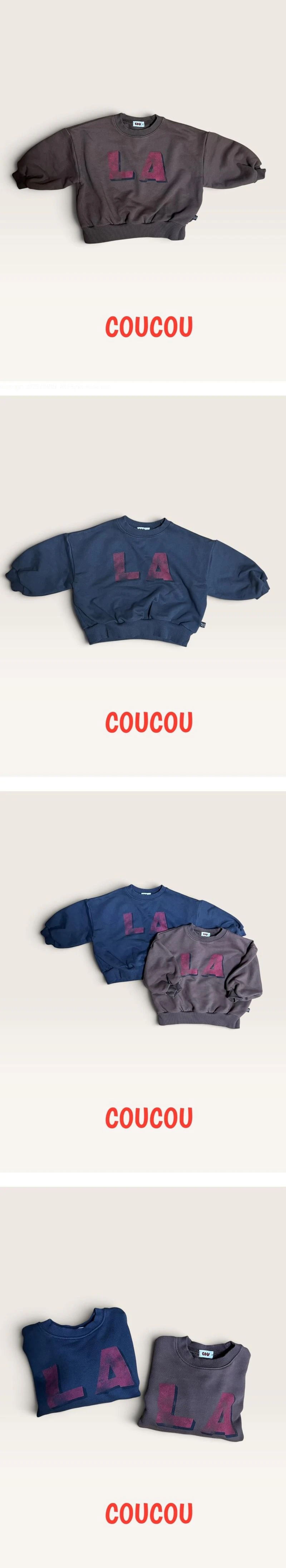 LA Sweatshirt by Cou Cou for Child - view 1