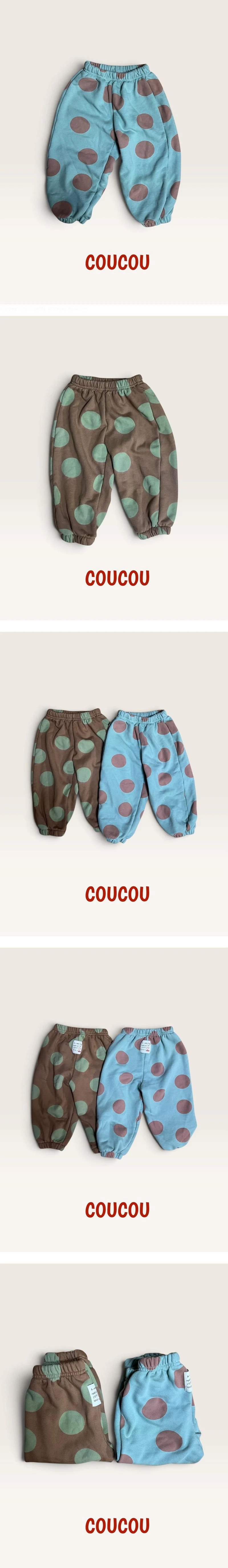 Big Dot Jogger Pants by Cou Cou for Child - view 1