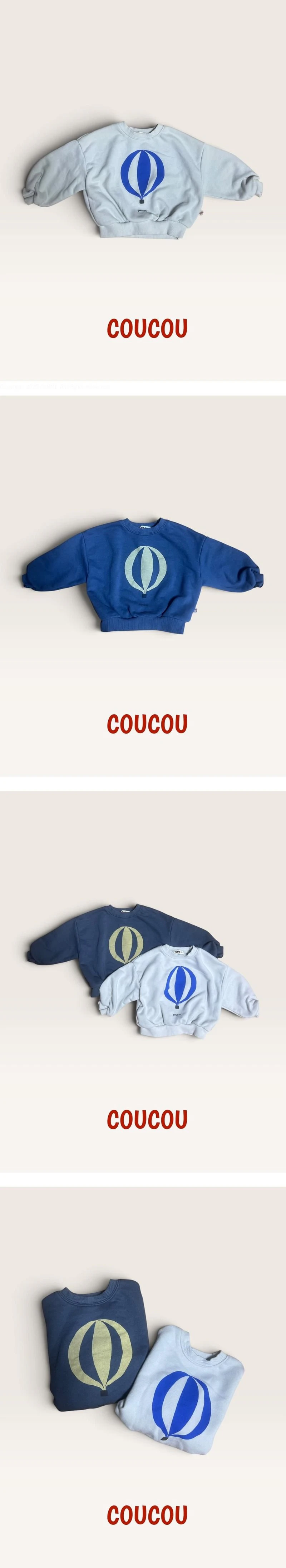 Balloon Sweatshirt by Cou Cou for Child - view 1
