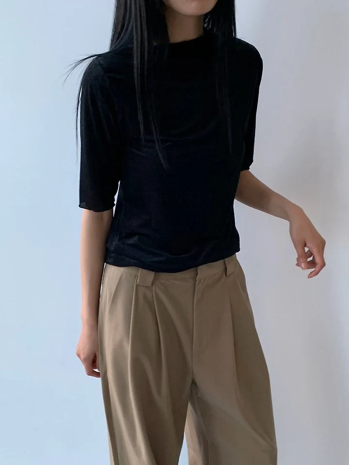 Veloure Mock Neck Top by Cover for Women - view 1