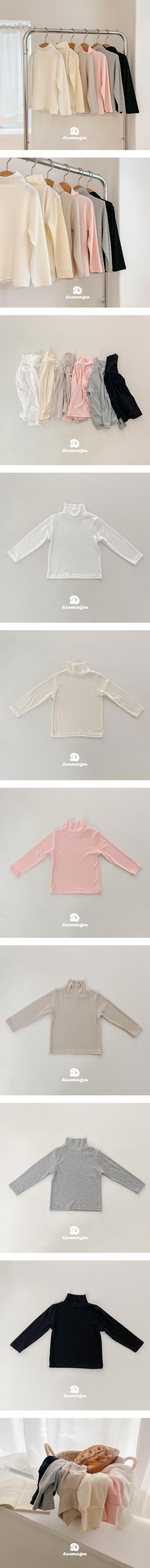 Liz Plain Turtleneck Tee by Dae Sung Sa for Child - view 1