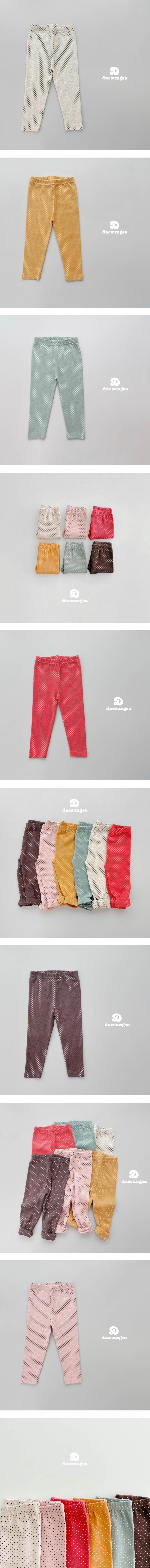 Dot Leggings by Dae Sung Sa for Child - view 1