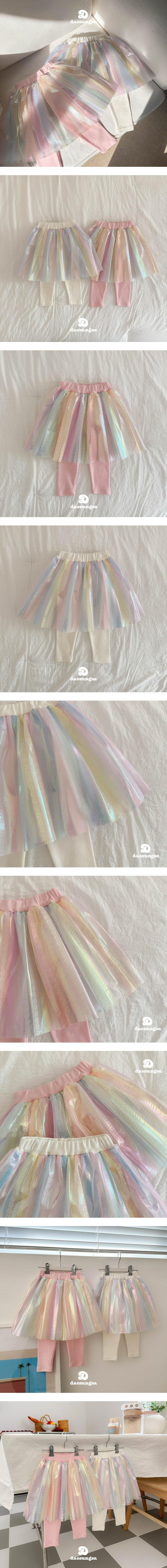 Rainbow Skirt Leggings by Dae Sung Sa for Child - view 1