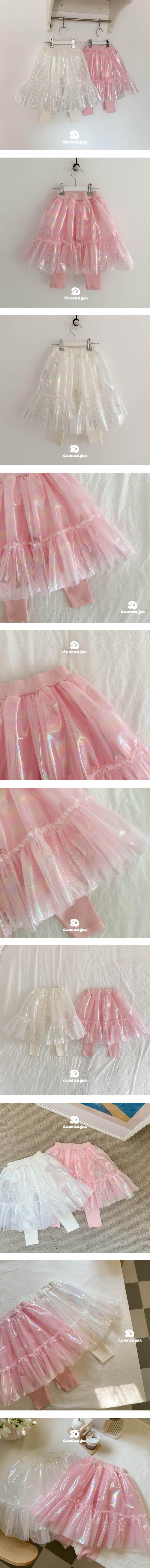 Aurora Tutu Skirt Leggings by Dae Sung Sa for Child - view 1