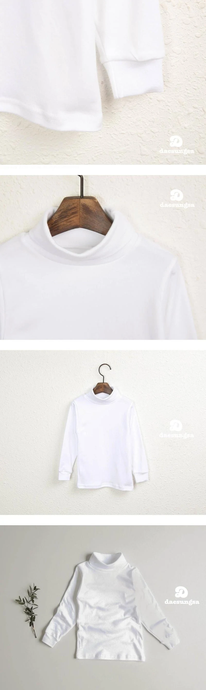 Plain Turtleneck Tee-Junior by Dae Sung Sa for Junior - view 1