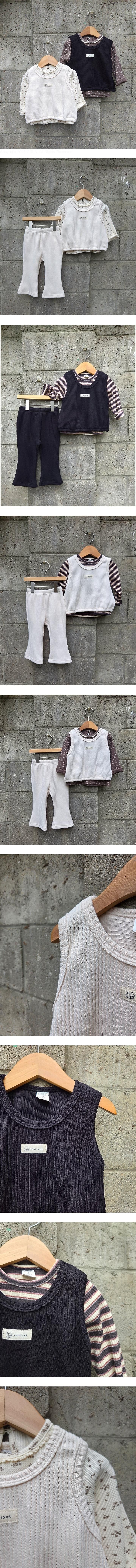 Ribbed Vest by Dazzling for Child - view 1