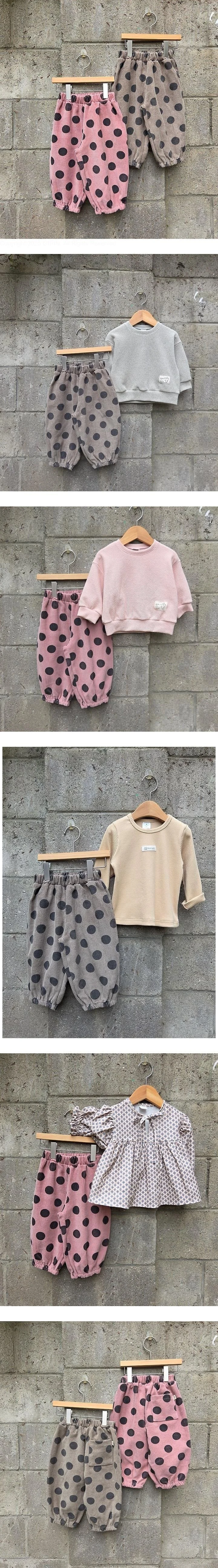 Big Dot Banded Pants by Dazzling for Child - view 1