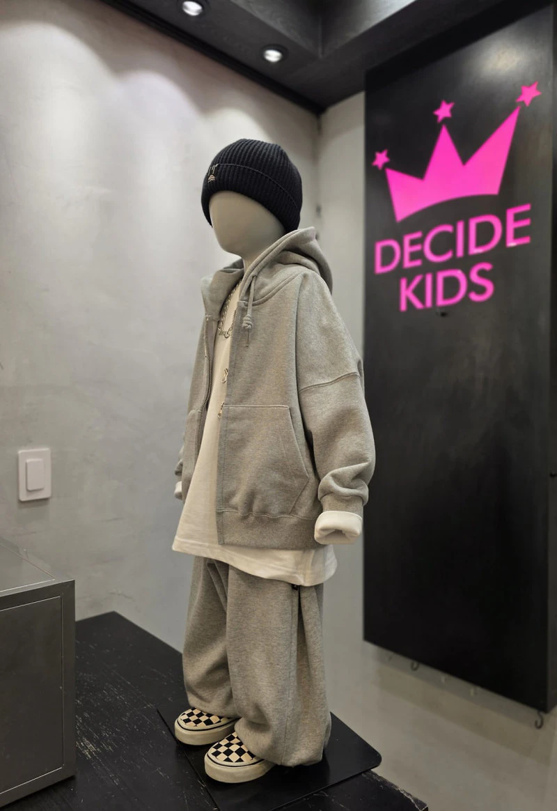 Twin Loose Hood Zip-up by Decide Kids for Child - view 3