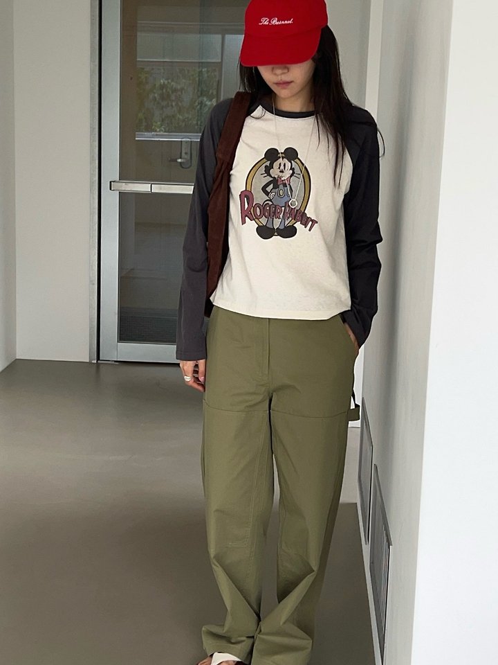 Rabbit Raglan Tee by Diana for Women - view 11