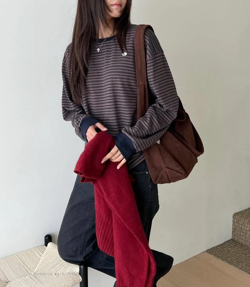 Diel Stripe Tee by Diana for Women - view 2