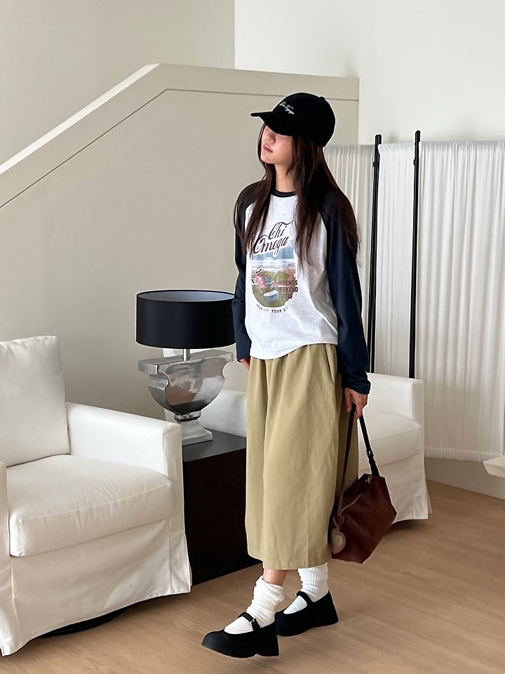 Field Raglan Tee by Diana for Women - view 4