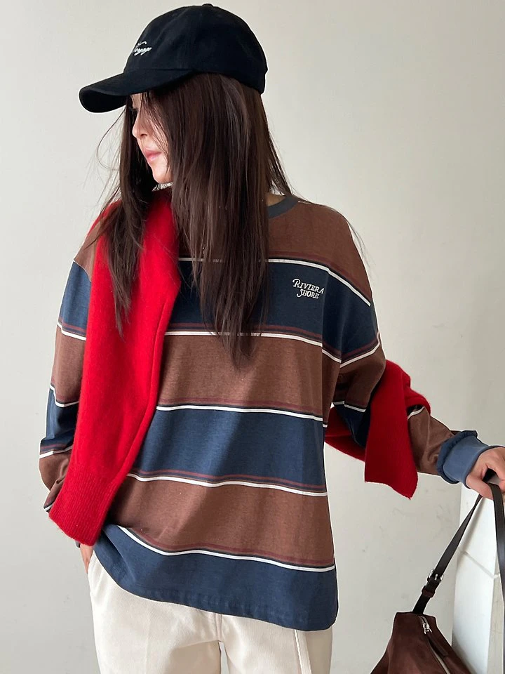 Multi Stripe Tee by Diana for Women - view 8