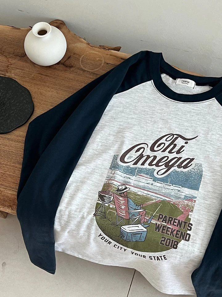 Field Raglan Tee by Diana for Women - view 5