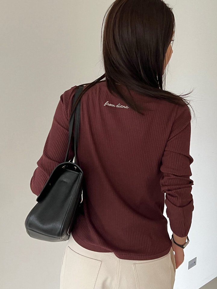 Roa Rib Tee by Diana for Women - view 4