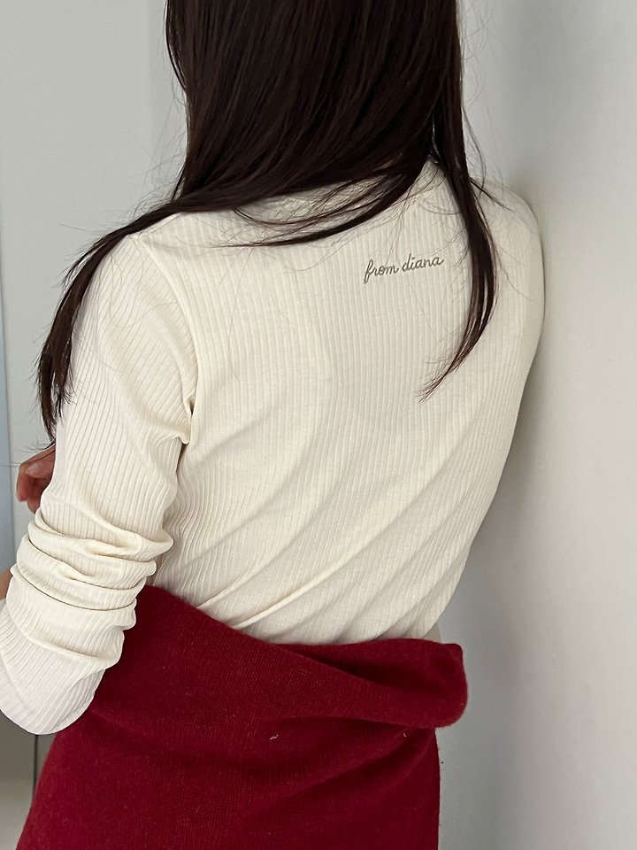 Roa Rib Tee by Diana for Women - view 6