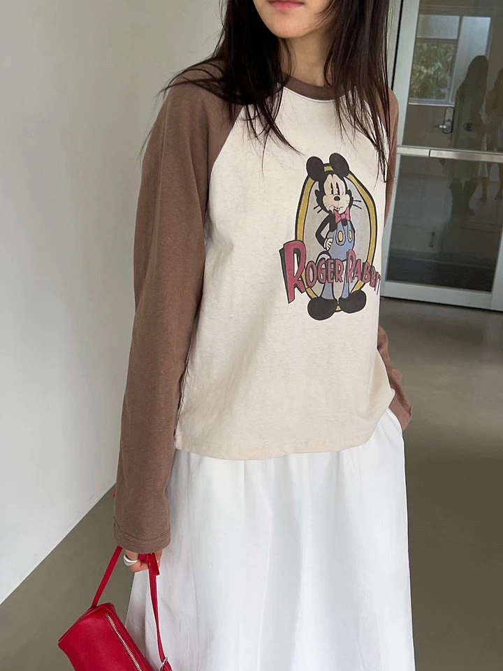 Rabbit Raglan - Khaki Color Added by Diana for Women - view 7