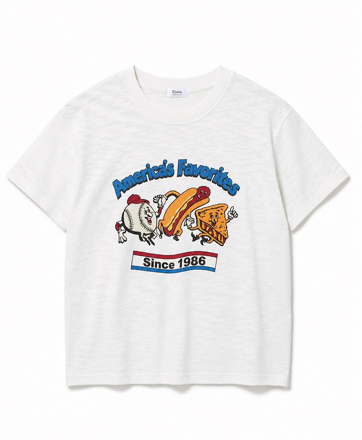 Hot Dog Tee by Diana for Women - view 1