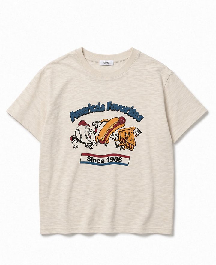 Hot Dog Tee by Diana for Women - view 2