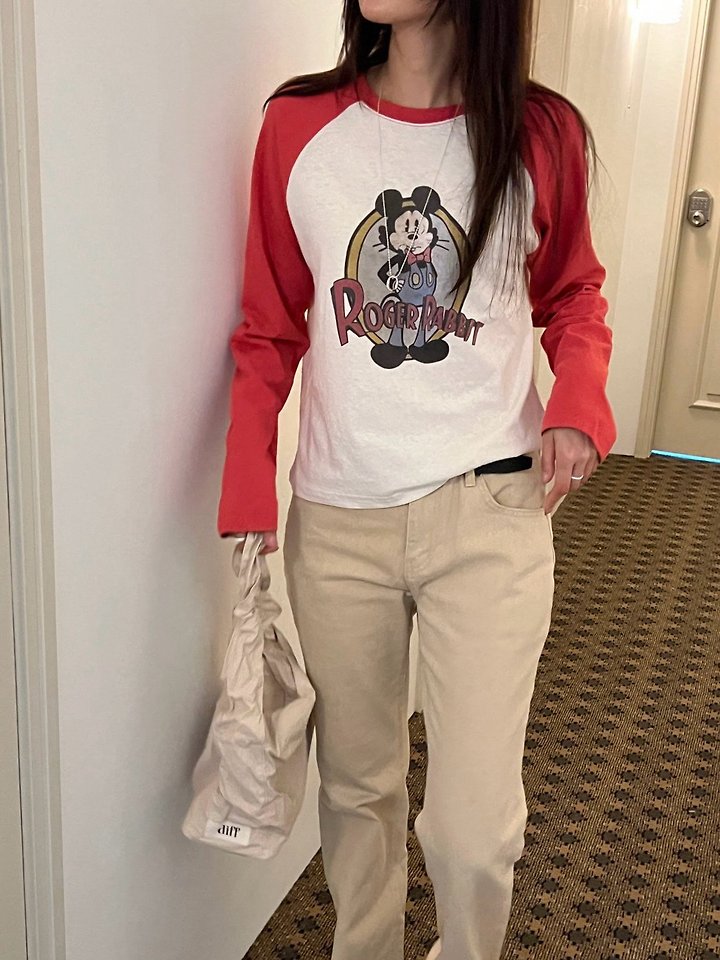 Rabbit Raglan - Khaki Color Added by Diana for Women - view 2