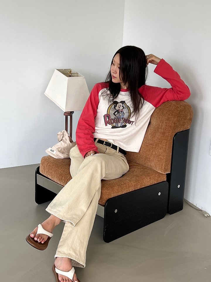 Rabbit Raglan Tee by Diana for Women - view 7