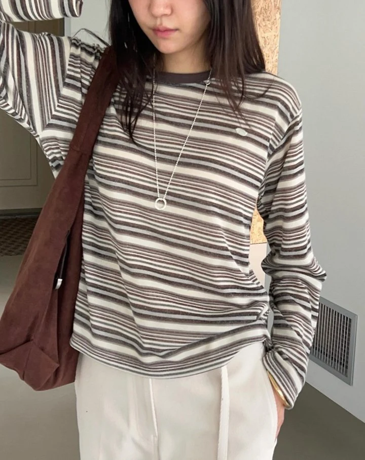Knit Stipe Tee by Diana for Women - view 3