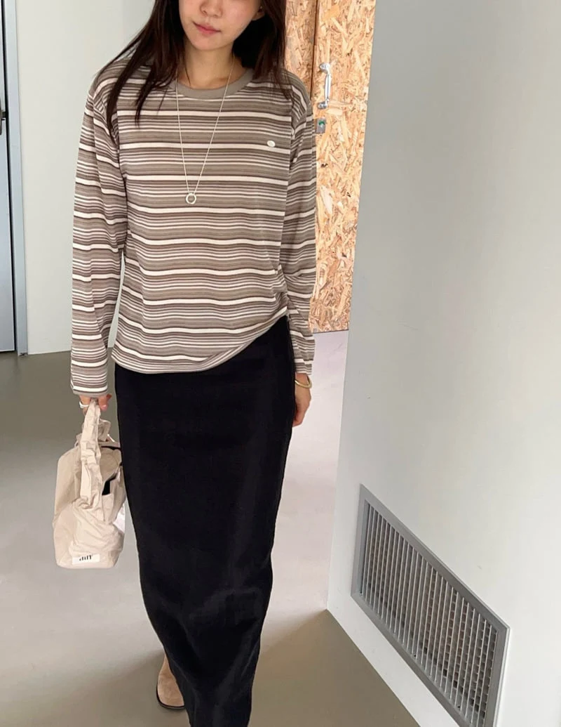 Knit Stipe Tee by Diana for Women - view 4