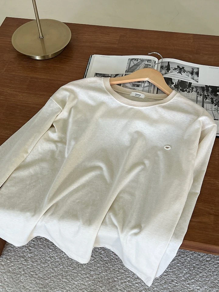 Heather Button Tee by Diana for Women - view 3