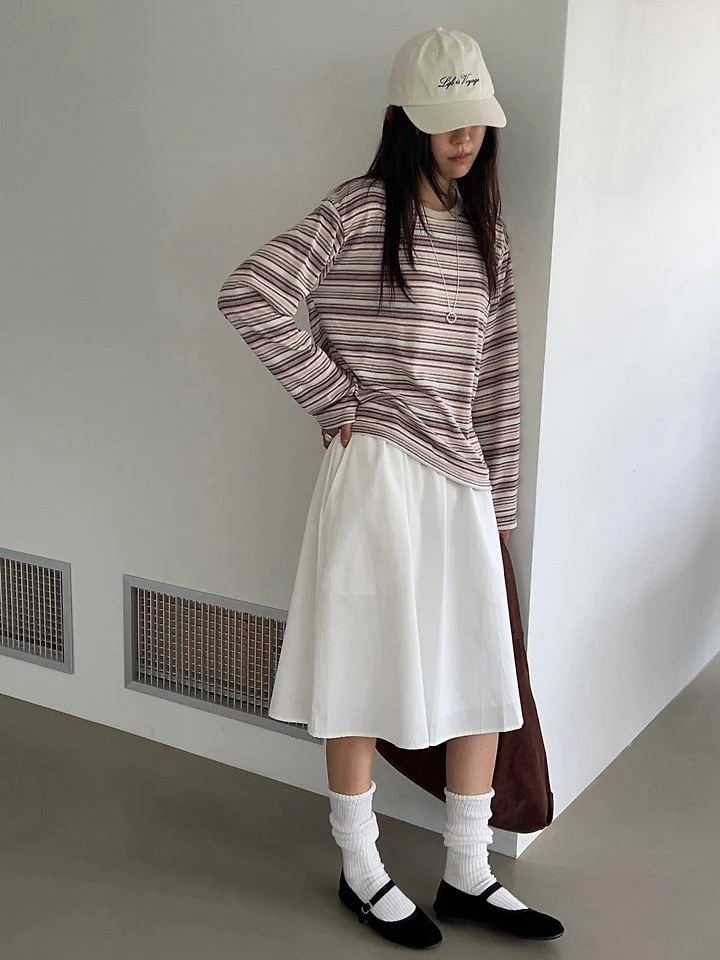 Knit Stipe Tee by Diana for Women - view 10