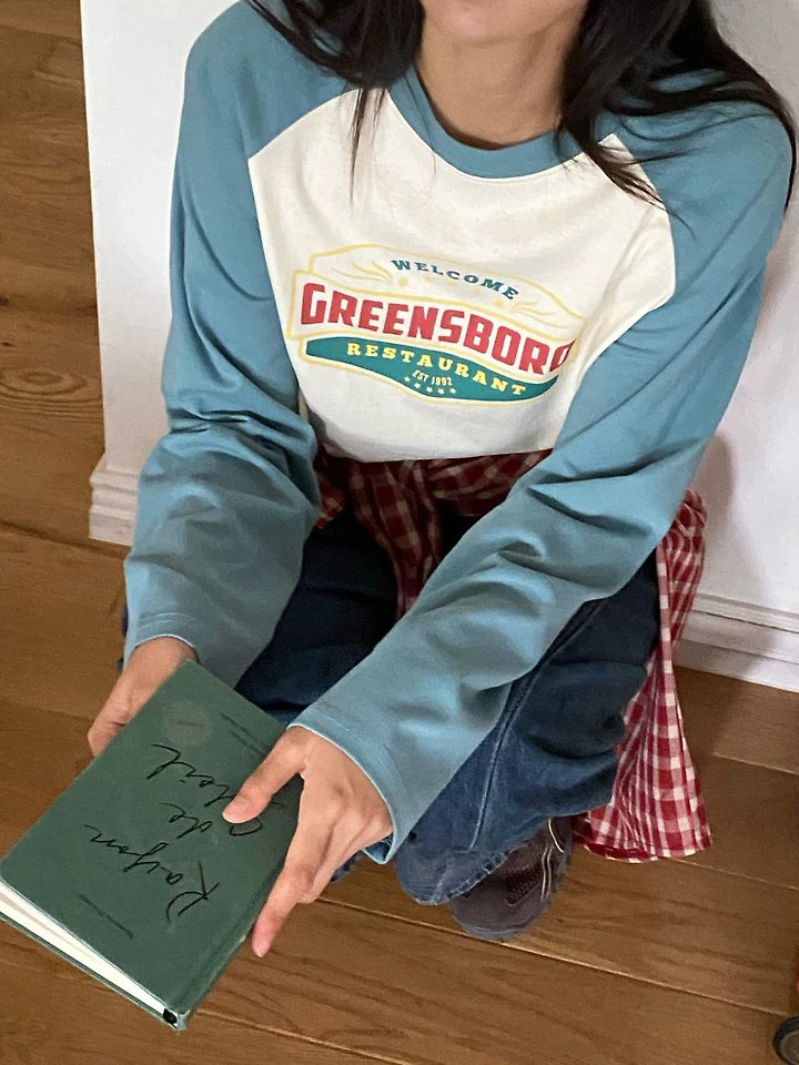 Green Raglan Tee by Diana for Women - view 8
