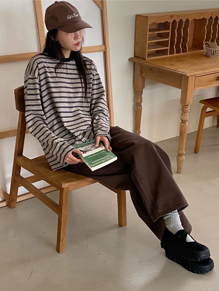 Pope Stripe Tee by Diana for Women - view 3