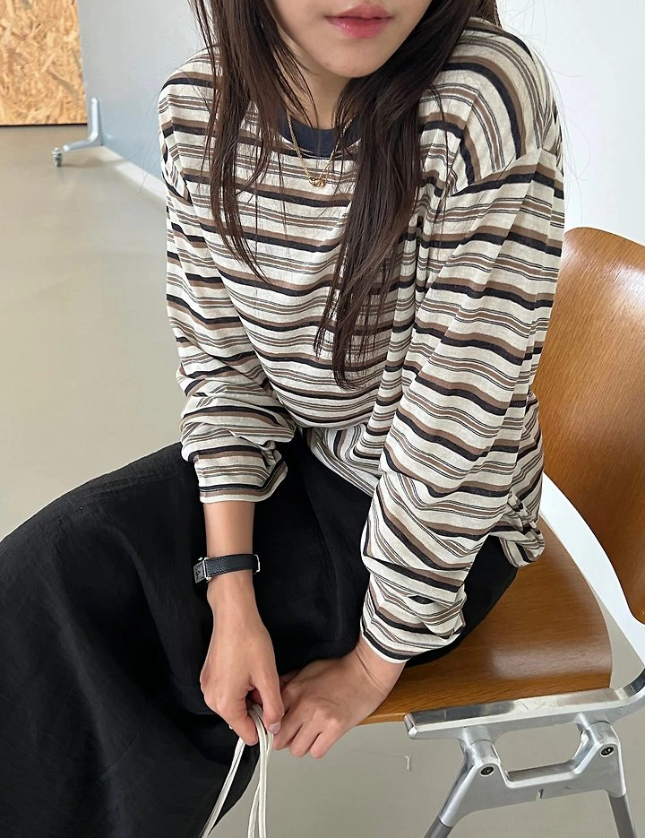 Glory Stripe Tee by Diana for Women - view 8