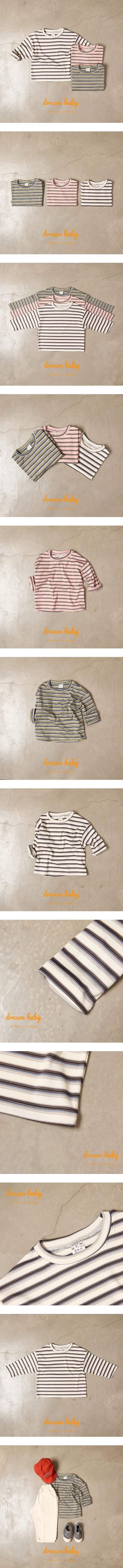 Mari Striped Tee by Dream Baby for Child - view 1