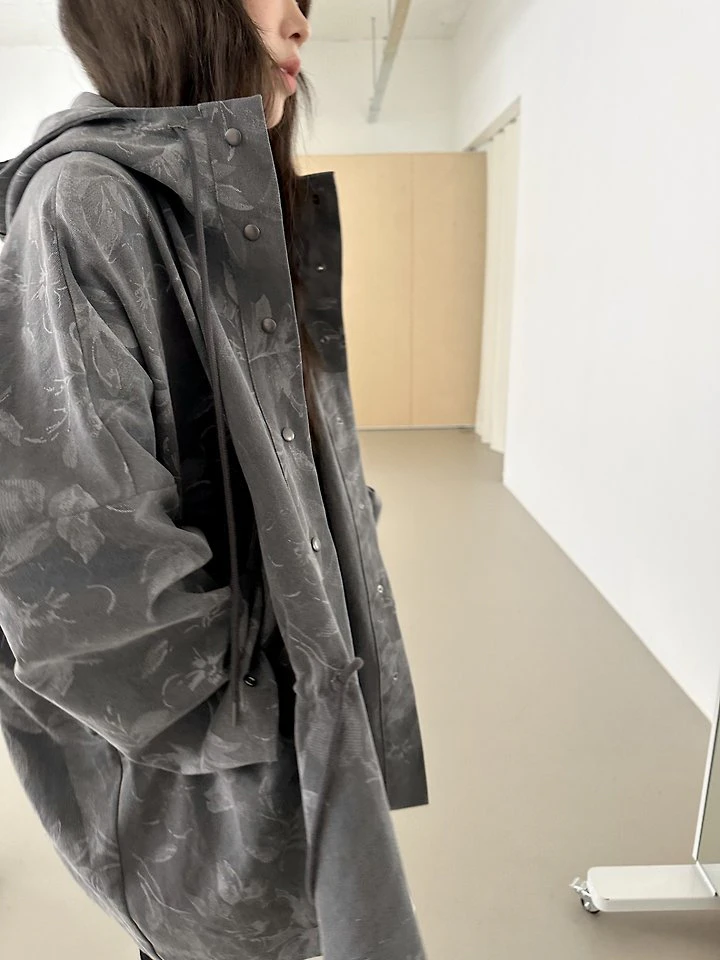 Unique Flower Hooded Jacket by Dress U for Women - view 2
