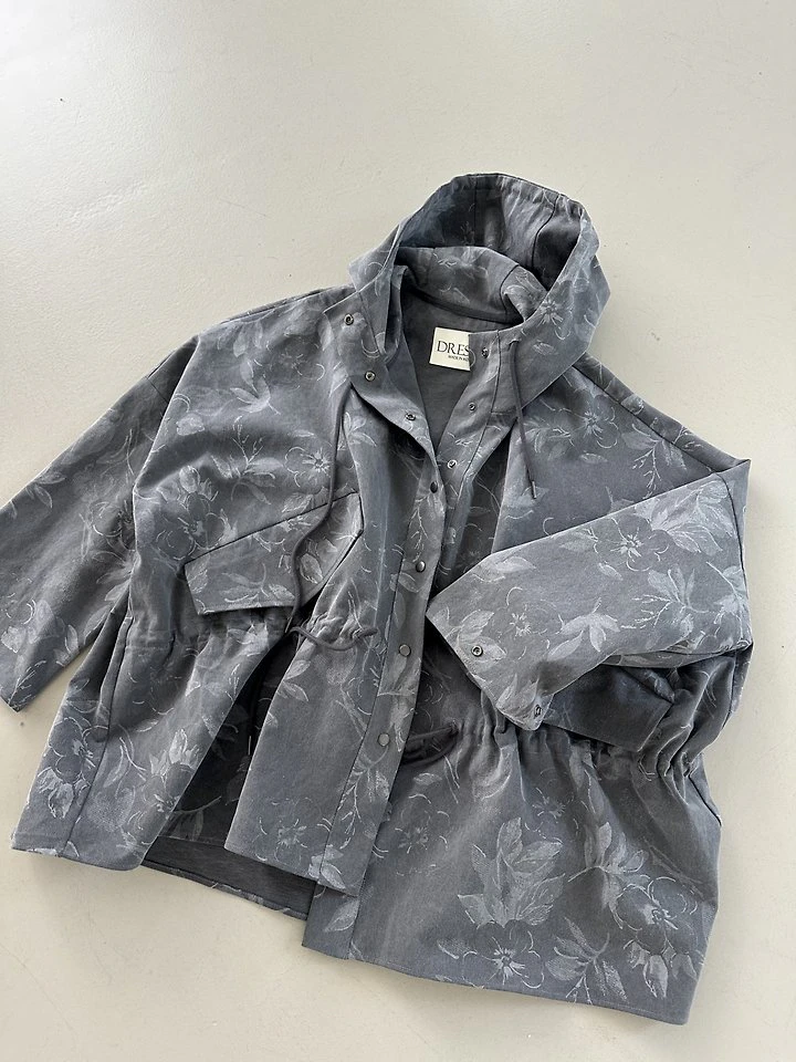 Unique Flower Hooded Jacket by Dress U for Women - view 6