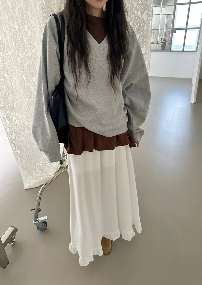 Raglan V Sweatshirt by Dress U for Women - view 1