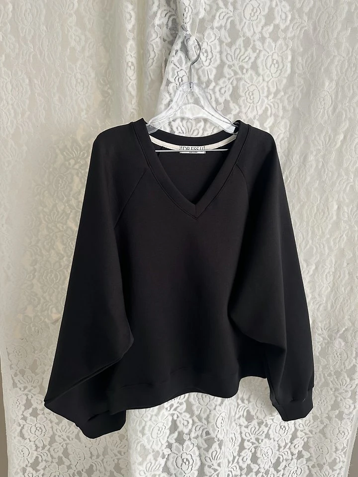 Raglan V Sweatshirt by Dress U for Women - view 11