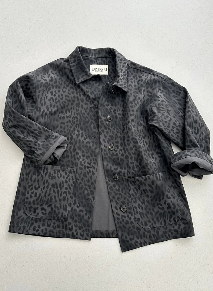 Leopard Cotton Jacket by Dress U for Women - view 4