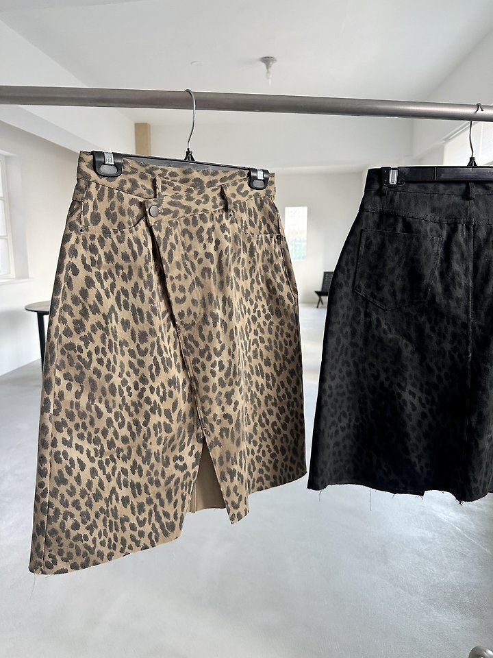 Leopard Mix Skirt by Dress U for Women - view 2