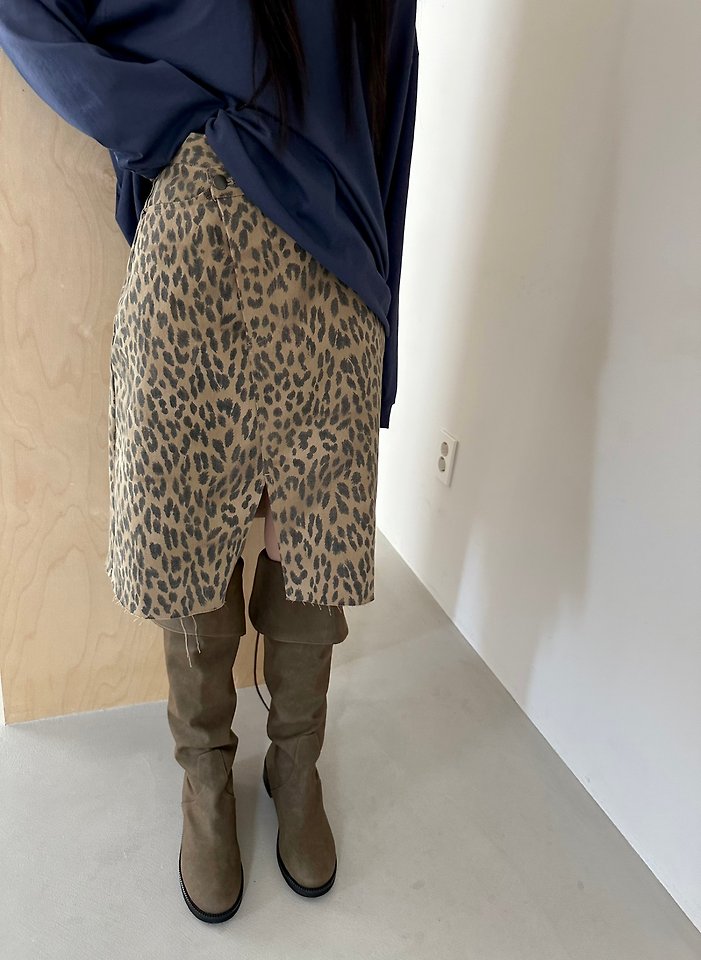 Leopard Mix Skirt by Dress U for Women - view 8