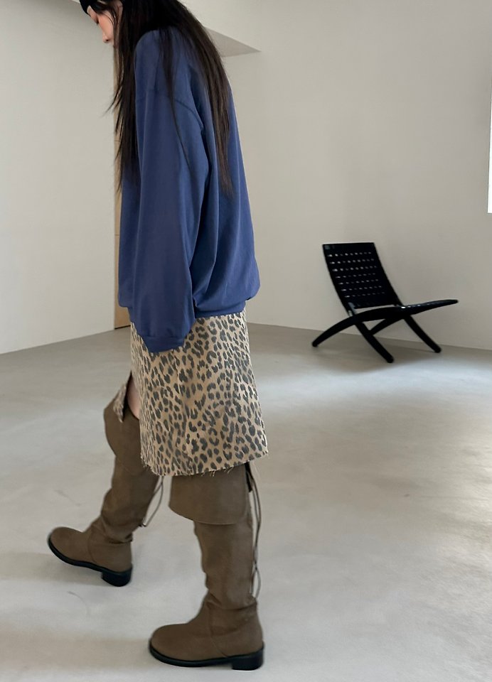 Leopard Mix Skirt by Dress U for Women - view 9