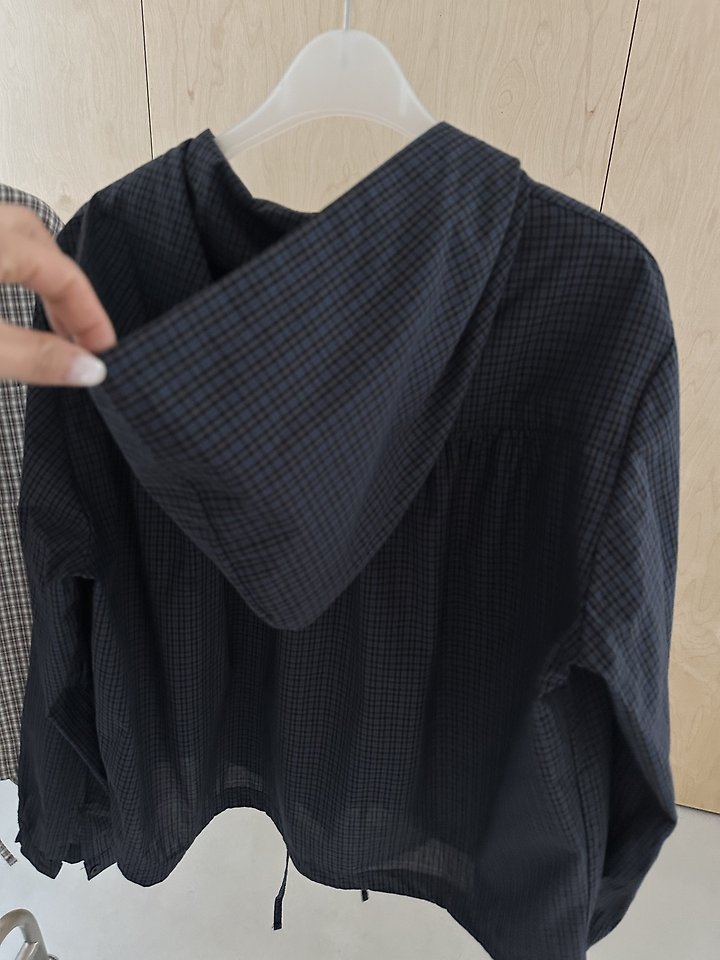 Check Hooded Shirt by Dress U for Women - view 7