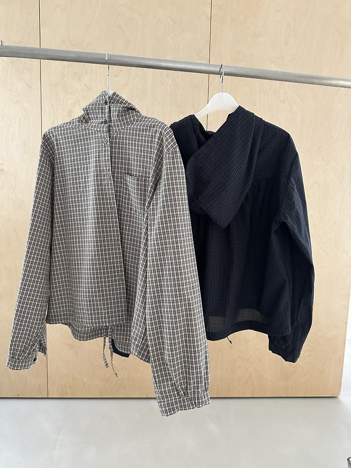 Check Hooded Shirt by Dress U for Women - view 8